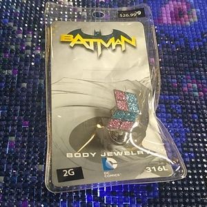 Harley Quinn Plug Earrings 2G